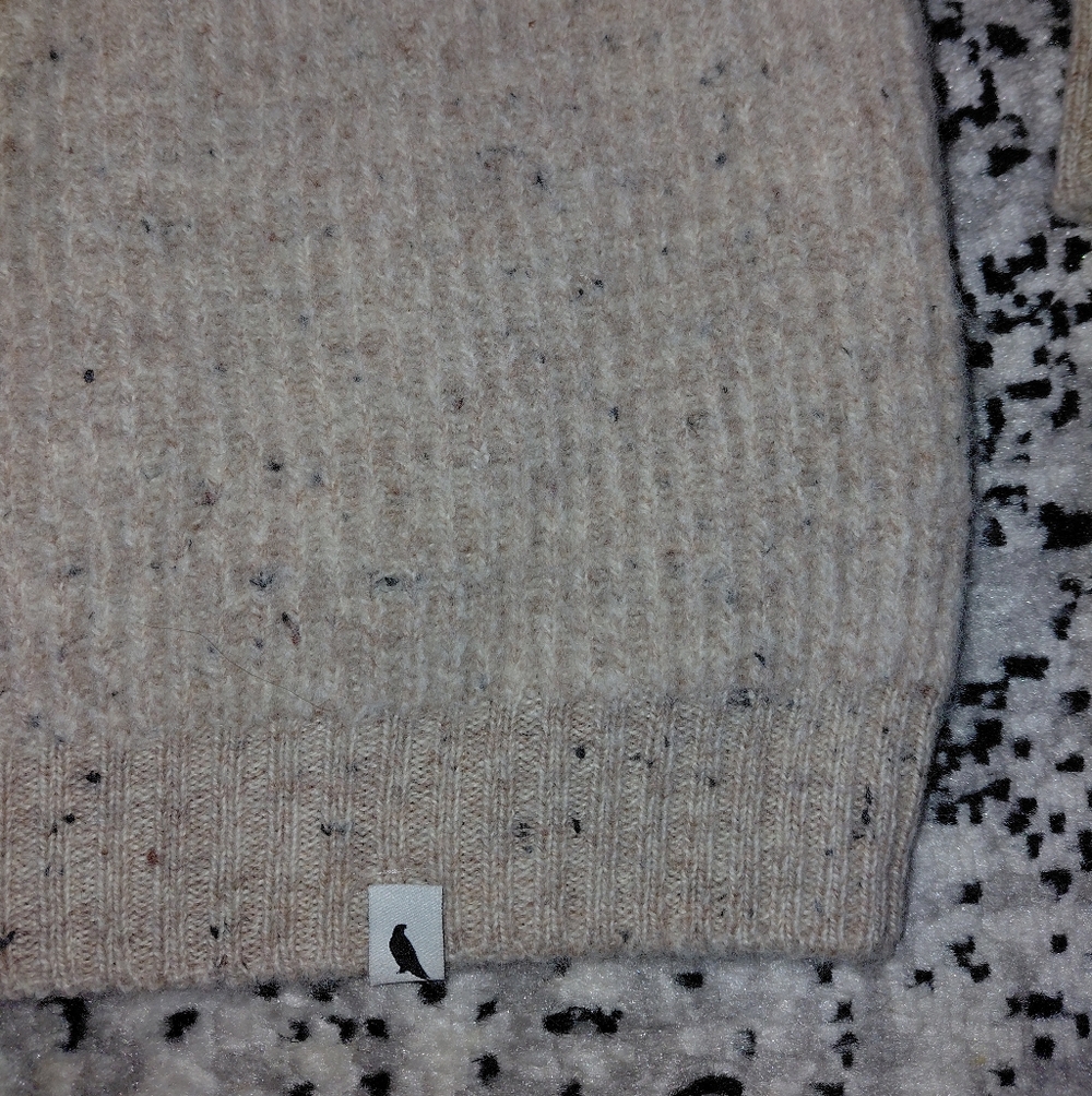 Peregrine British Wool Ford Crew Jumper oatmeal M - Picture 9 of 16